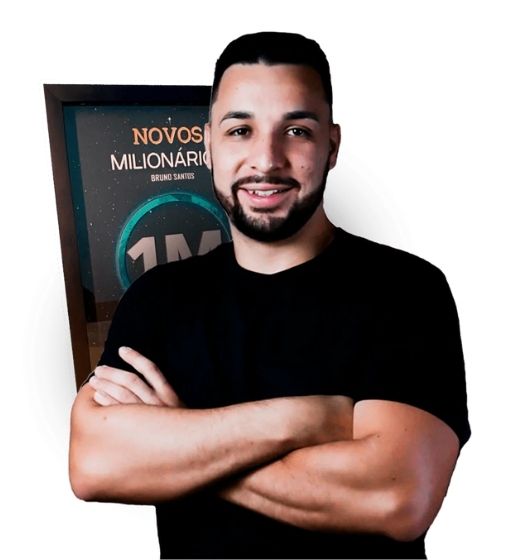 Foto do professor Bruno Santos